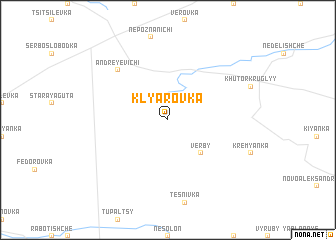 map of Klyarovka