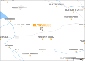 map of Klyashevo