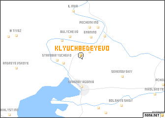 map of Klyuch Bedeyevo