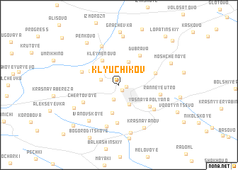 map of Klyuchikov