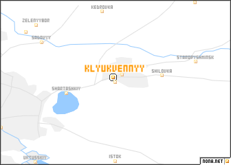 map of (( Klyukvennyy ))