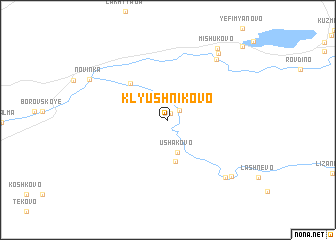map of Klyushnikovo