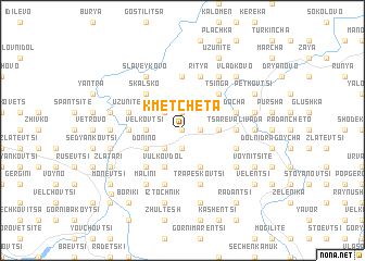 map of Kmetcheta