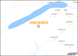 map of Knach Knach