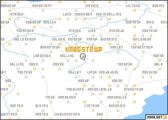 map of Knagstrup