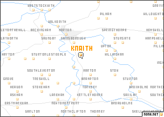 map of Knaith