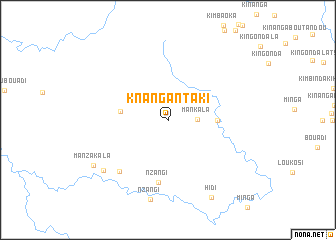 map of Knanga Ntaki