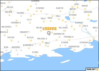 map of Knappa