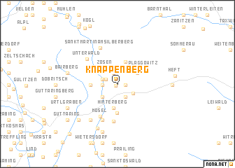 map of Knappenberg