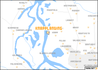 map of Knapp Landing