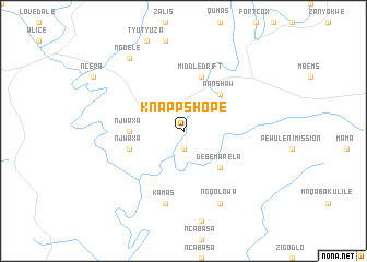 map of Knapps Hope