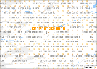 map of Knappstockberg