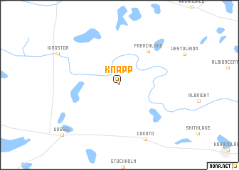 map of Knapp