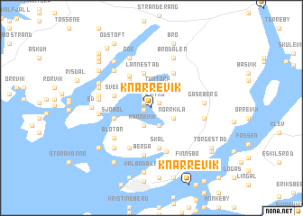 map of Knarrevik