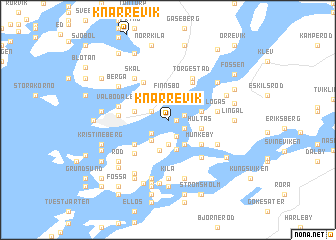 map of Knarrevik