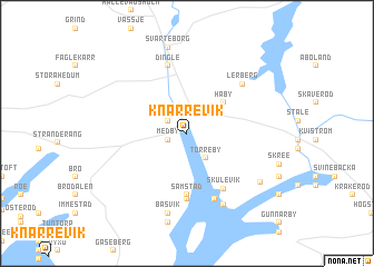 map of Knarrevik