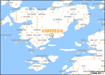 map of Knarrevik