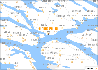 map of Knarrviki