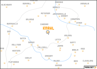 map of Knawl