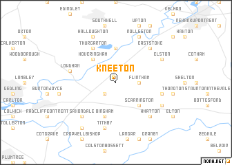 map of Kneeton