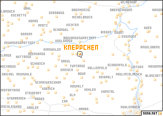 map of Kneppchen