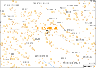 map of Knešpolje