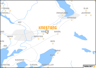 map of Knestang