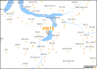 map of (( Knetë ))