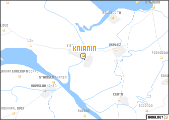 map of Kni°anin