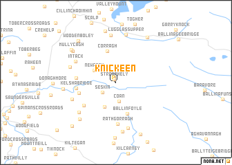 map of Knickeen