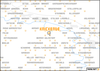 map of Knickende