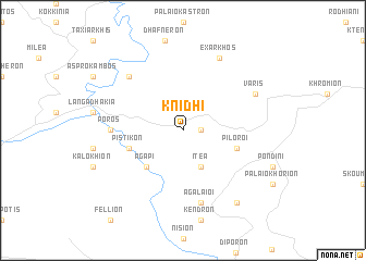 map of Knídhi