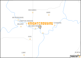 map of Knight Crossing