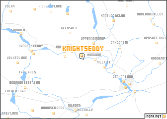 map of Knights Eddy