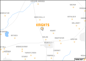 map of Knights