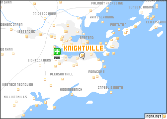 map of Knightville