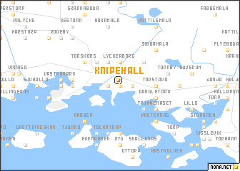 map of Knipehall