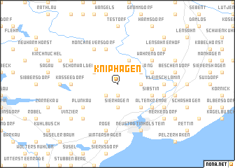 map of Kniphagen