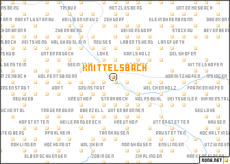 map of Knittelsbach