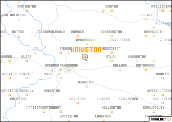 map of Kniveton