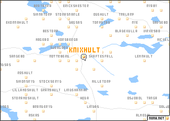 map of Knixhult