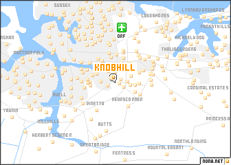 map of Knob Hill