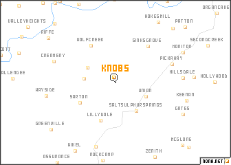 map of Knobs