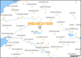 map of Knockacutteen