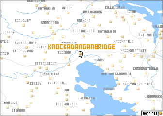 map of Knockadangan Bridge