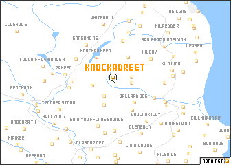 map of Knockadreet