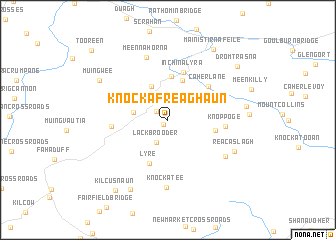 map of Knockafreaghaun