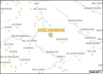 map of Knockananna