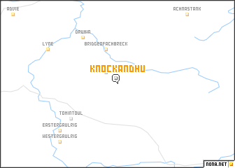 map of Knockandhu