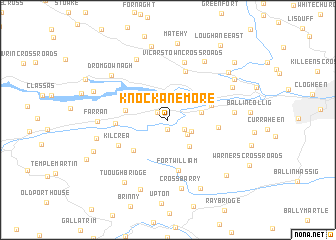 map of Knockanemore